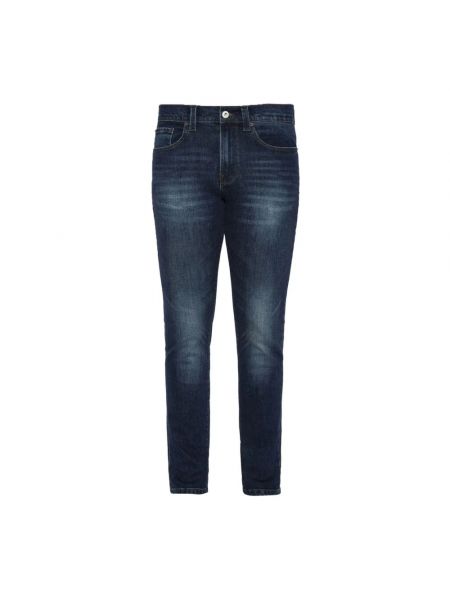 Slim fit skinny jeans Schott Nyc blau