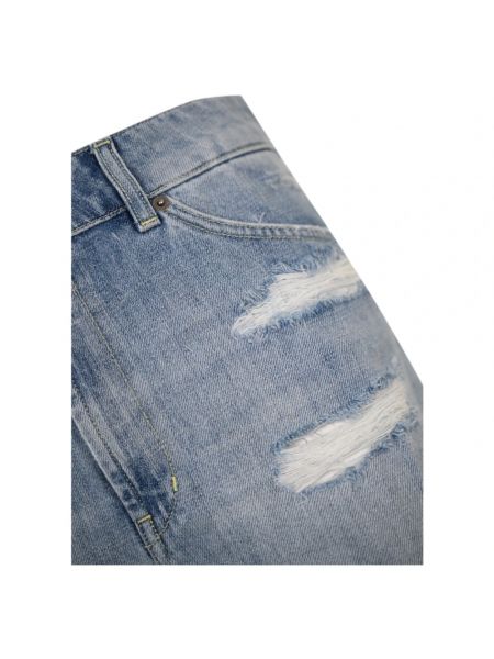 Pantalones cortos vaqueros de cintura baja Dondup azul