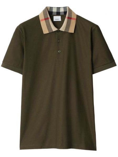 Ternet poloshirt Burberry grøn