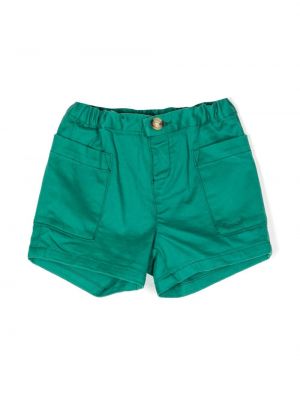 Pantaloncini con tasche Bonpoint verde