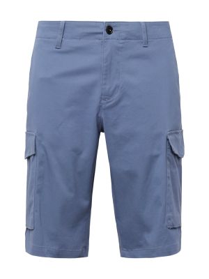 Pantaloni cargo cu buzunare Tommy Hilfiger albastru