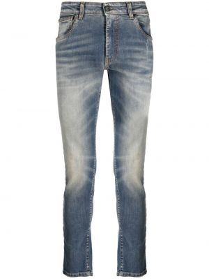 Jeans skinny taille basse Salvatore Santoro bleu