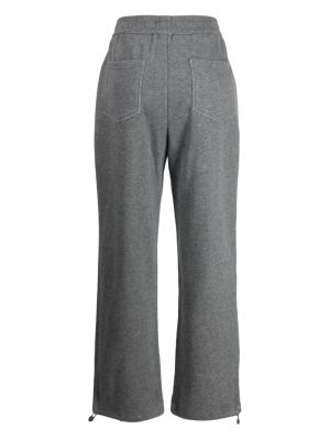 Pantalon à motif mélangé large B+ab gris