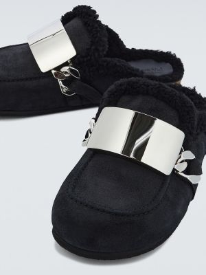 Mules in pelle scamosciata Jw Anderson