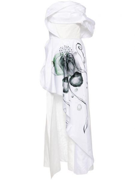 Lepršava haljina s printom Saiid Kobeisy
