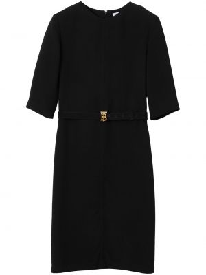 Robe mi-longue Burberry noir