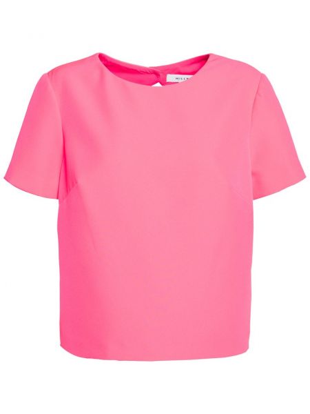 Różowa koszulka z nadrukiem Milly