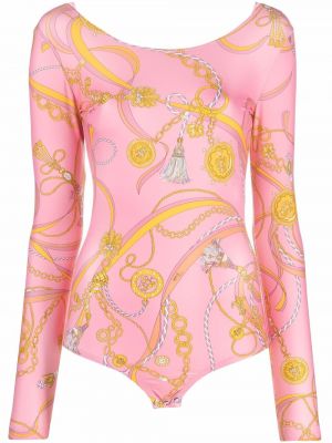 Trykt body Pucci rosa