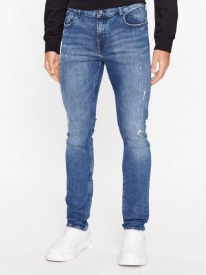 Jeans skinny Karl Lagerfeld blu