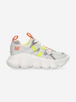 Hálós sneakers Caterpillar fehér