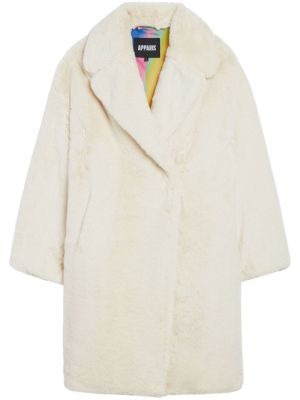 Γυναικεία παλτό Apparis λευκό