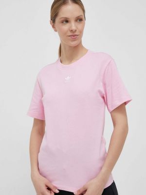 Pamučna majica Adidas Originals ružičasta