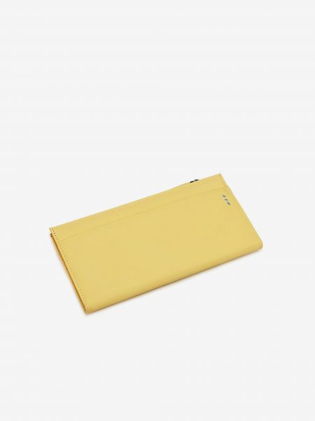 Kožená peněženka Vuch žlutá