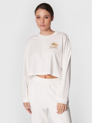 Oversize блуза Billabong бяло