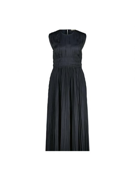 Sukienka midi plisowana Ulla Johnson czarna