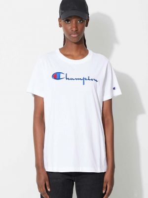 Koszulka bawełniana Champion biała