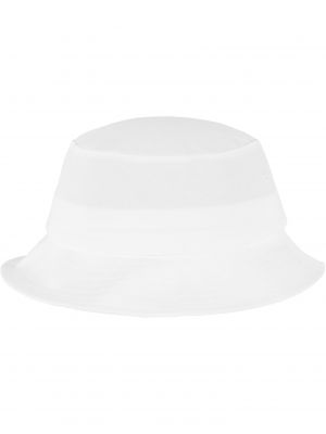 Памучна шапка с периферия Flexfit бяло