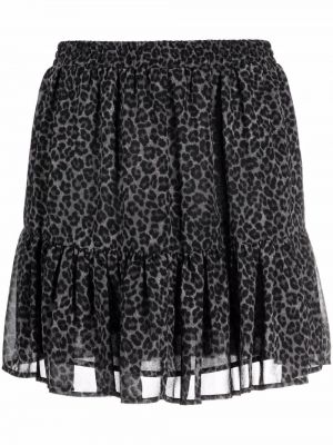 Falda con estampado leopardo Michael Michael Kors gris