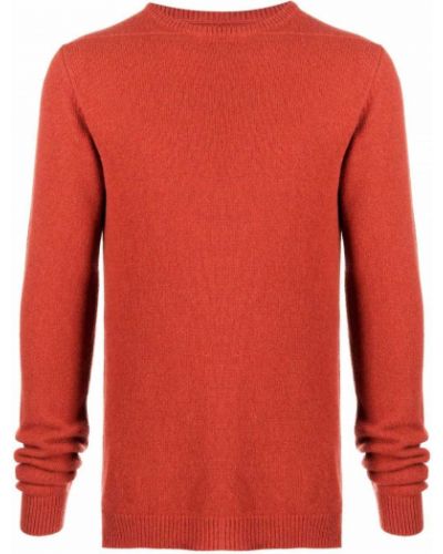 Jersey de tela jersey Rick Owens rojo