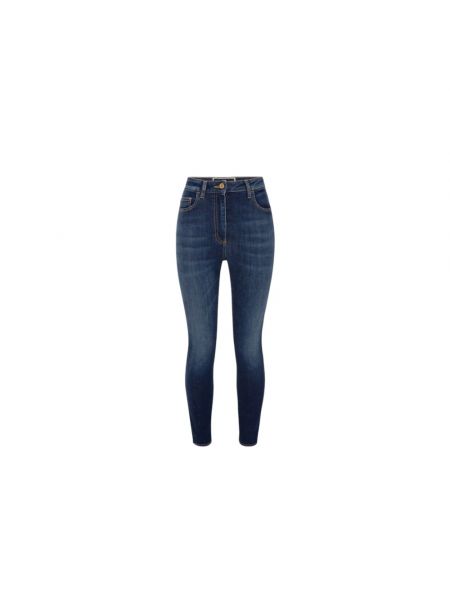 Slim fit skinny jeans Elisabetta Franchi blau