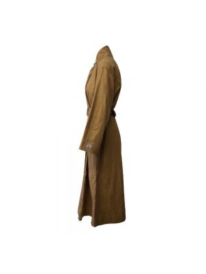 Płaszcz bawełniany Isabel Marant Pre-owned brązowy