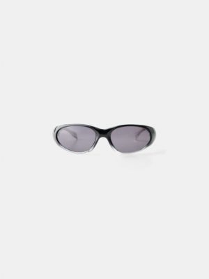 Okulary przeciwsłoneczne Bershka czarne