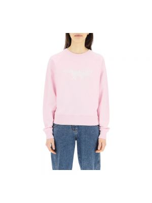 Bluza dresowa Maison Kitsune, różowy