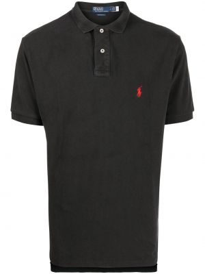 T-shirt brodé avec manches longues à imprimé Polo Ralph Lauren