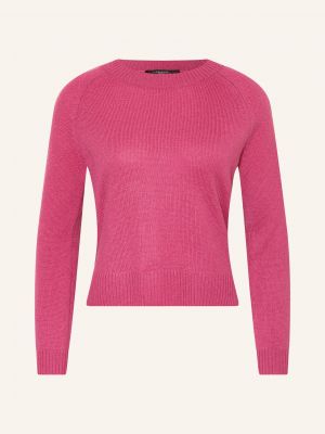 Sweter z kaszmiru Weekend Maxmara różowy