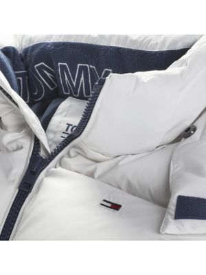 Giacca di jeans Tommy Jeans bianco