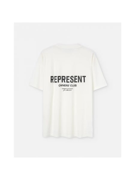 Koszulka z nadrukiem Represent biała