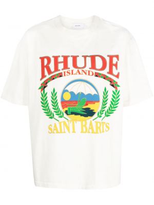 Strand t-shirt Rhude vit