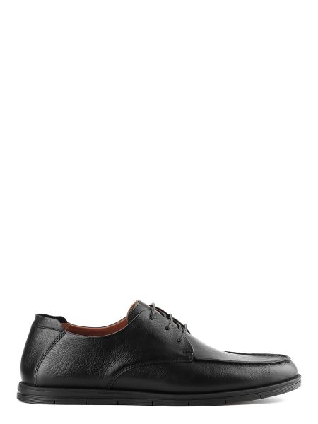 Черные кожаные туфли Arzoni Bazalini