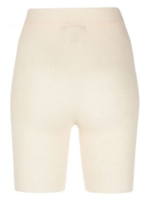 Shorts en tricot Laneus beige
