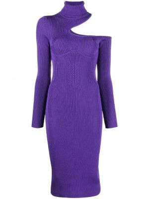 Плетена рокля Tom Ford виолетово