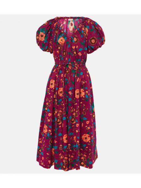 Bomull dress Ulla Johnson rosa