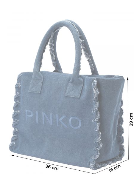 Shopper torbica za plažu Pinko plava