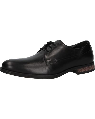 Pantofi cu șireturi Jack & Jones negru