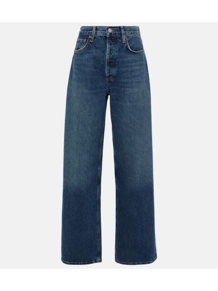 Baggy jeans Agolde blå