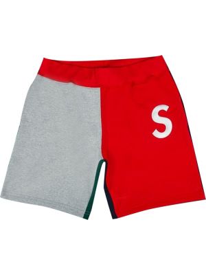 Спортивные шорты Supreme красные