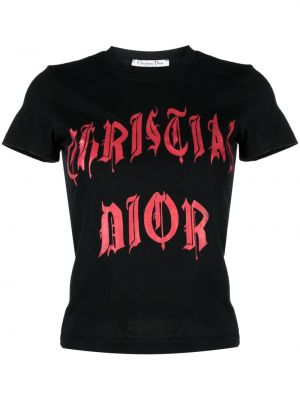 Koszulka z nadrukiem Christian Dior