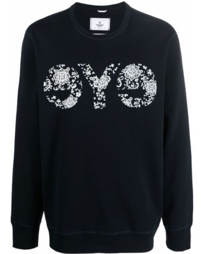 Rund hals trykt sweatshirt Junya Watanabe Man blå