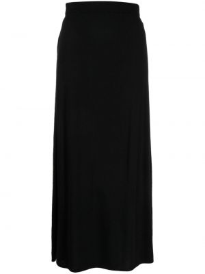 Vlněné dlouhá sukně Jnby černé