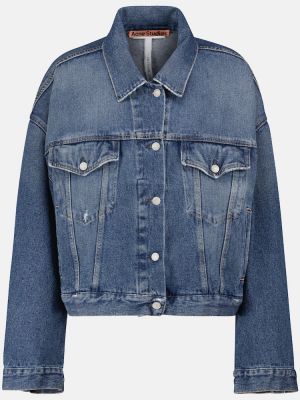 Denimjakke Acne Studios blå