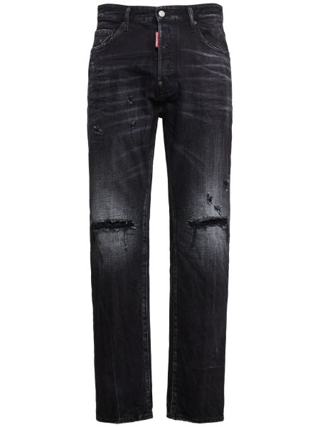 Bomull jeans Dsquared2 svart