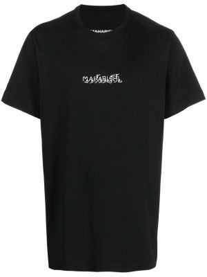 T-shirt aus baumwoll mit print Maharishi