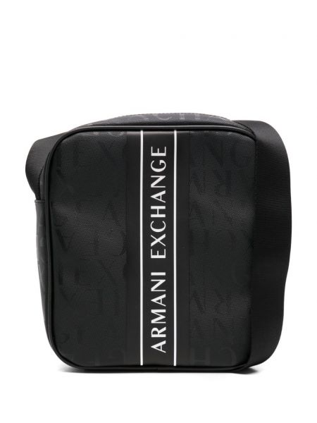 Žakardinė rankinė su viršutine rankena Armani Exchange