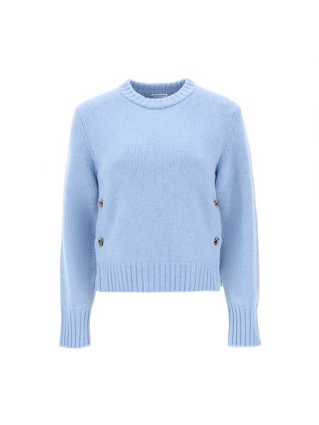 Sweter Bottega Veneta niebieski