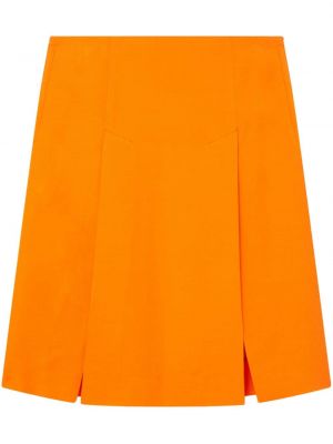 Midi sukně Stella Mccartney Oranžové