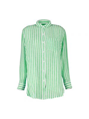 Koszula z paskiem Rails - zielony